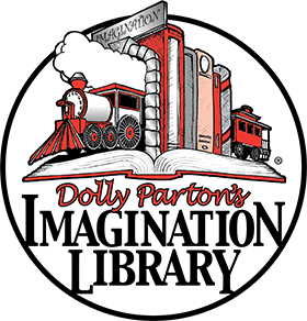 Dolly Parton's Imagination Library logo.