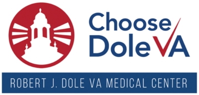 Robert J Dole VA Medical Center logo.