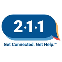 United Way 211 Information and Referral logo.