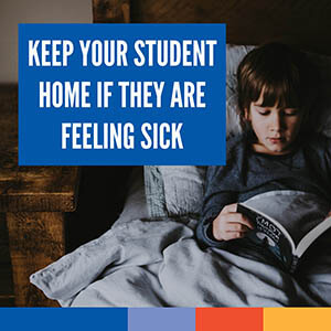Halloween tip #4 for families: Keep your child home from school if they don't feel well.