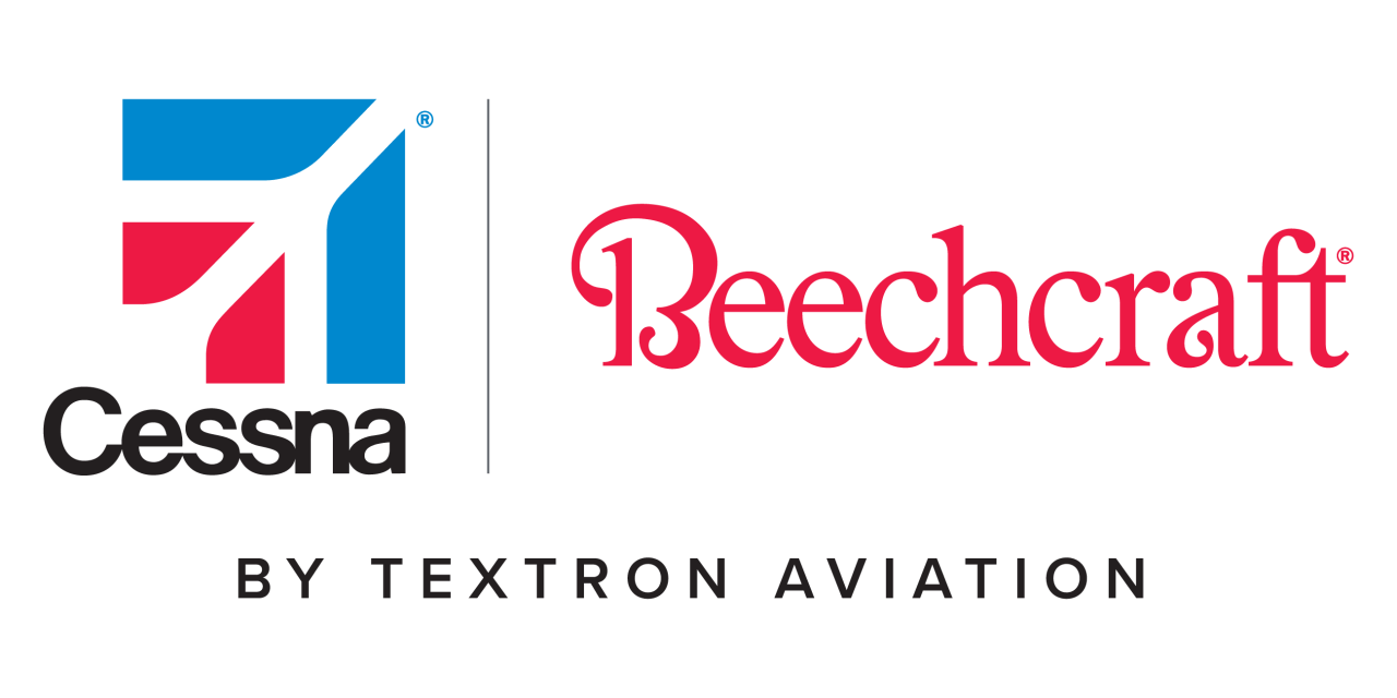 Logo for Textron Aviation.