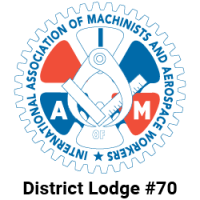 IAM District 70 logo.