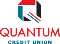 Logo of Quantum Credit Union. 