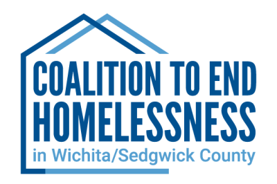 Coalition to End Homelessness in Wichita/Sedgwick County logo.