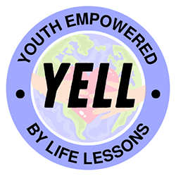 2026 DWYVG YELL Logo of Youth Empowered by Life Lessons program.