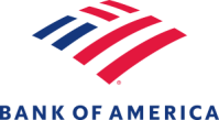 Logo of Bank of America.