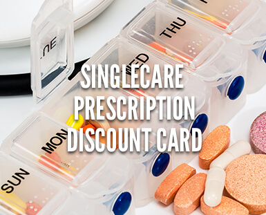 SingleCare is a prescription discount card offered by United Way of the Plains.